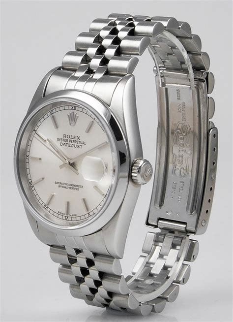 30 year old silver oyster rolex